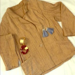 Cotton Oversized Blazer